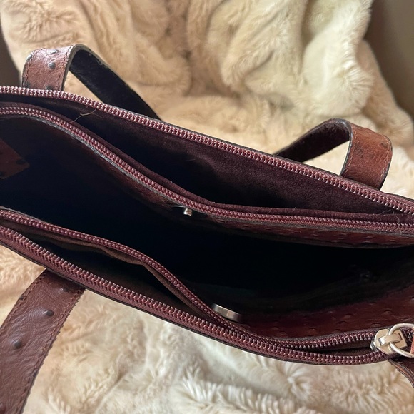 Chocolate Brown Leather Bag - Picture 6 of 8